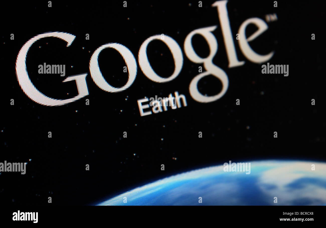 Google Earth, 2009 Stock Photo