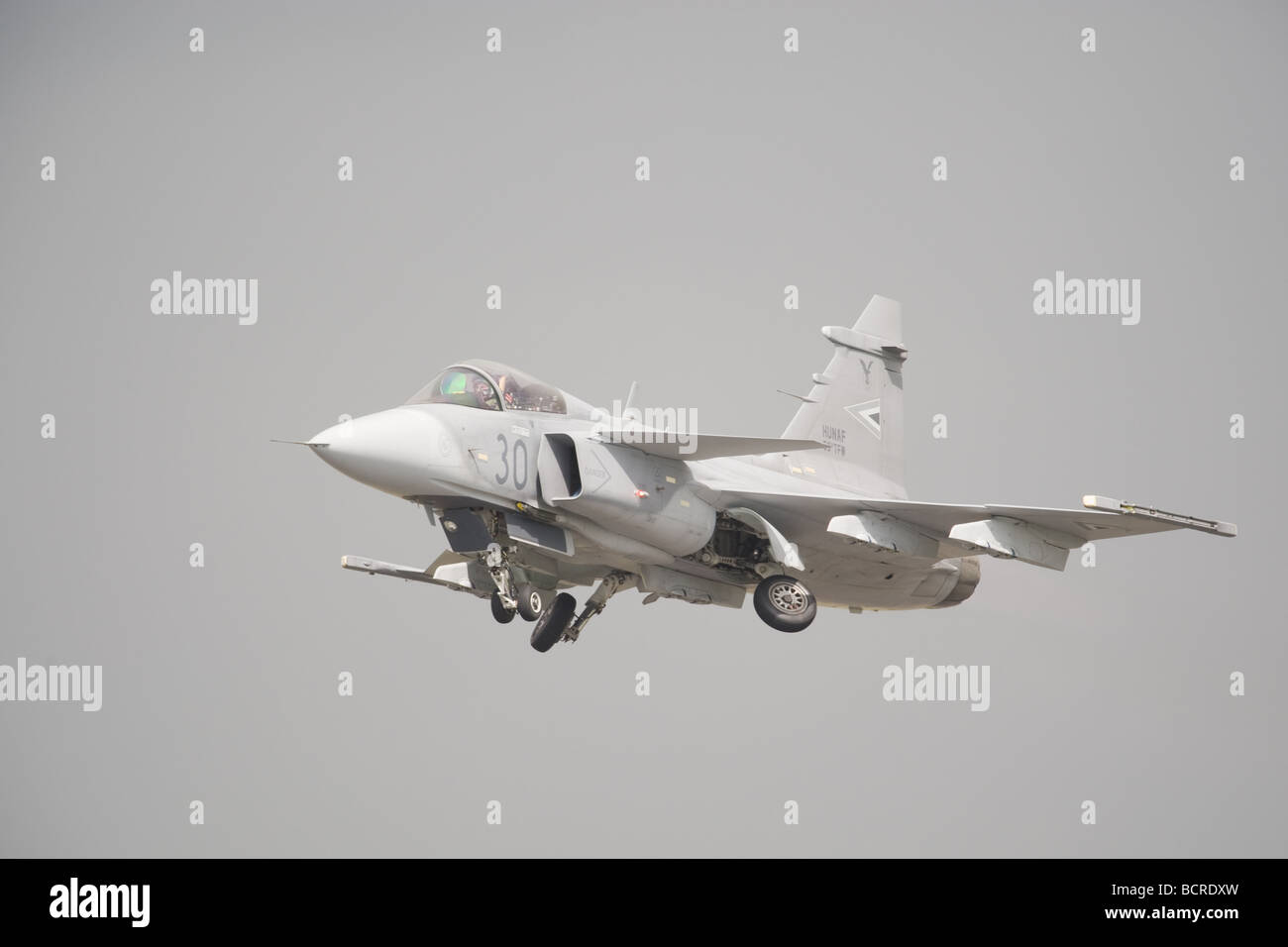 Saab Griped JAS 39 Jet fighter Stock Photo