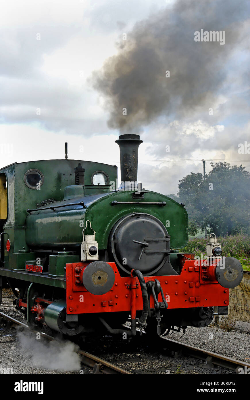 Lord Fisher, Steam train, Somerset Stock Photo