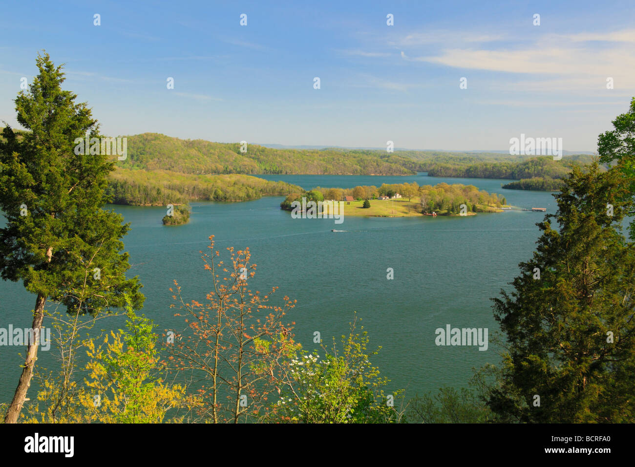 Trooper Island in Dale Hollow Lake State Resort Park Burkesville