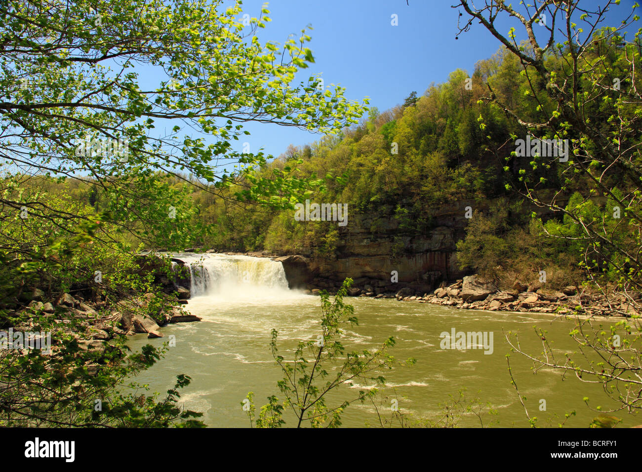 Cumberland Falls Cumberland Falls State Resort Park Corbin Kentucky Stock Photo Alamy