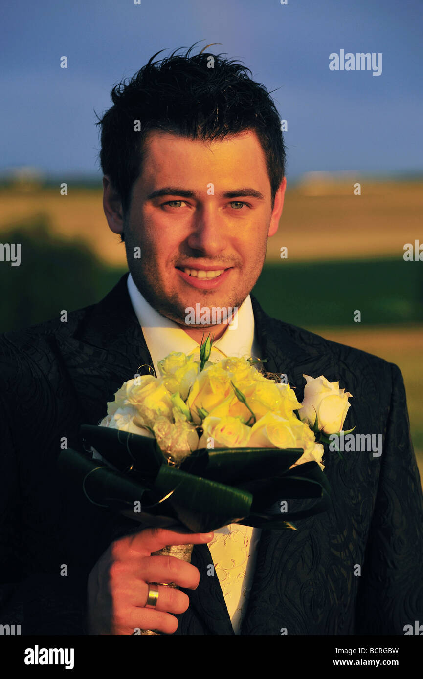 Wedding portrait,wedding vibes, unique wedding, Stock Photo