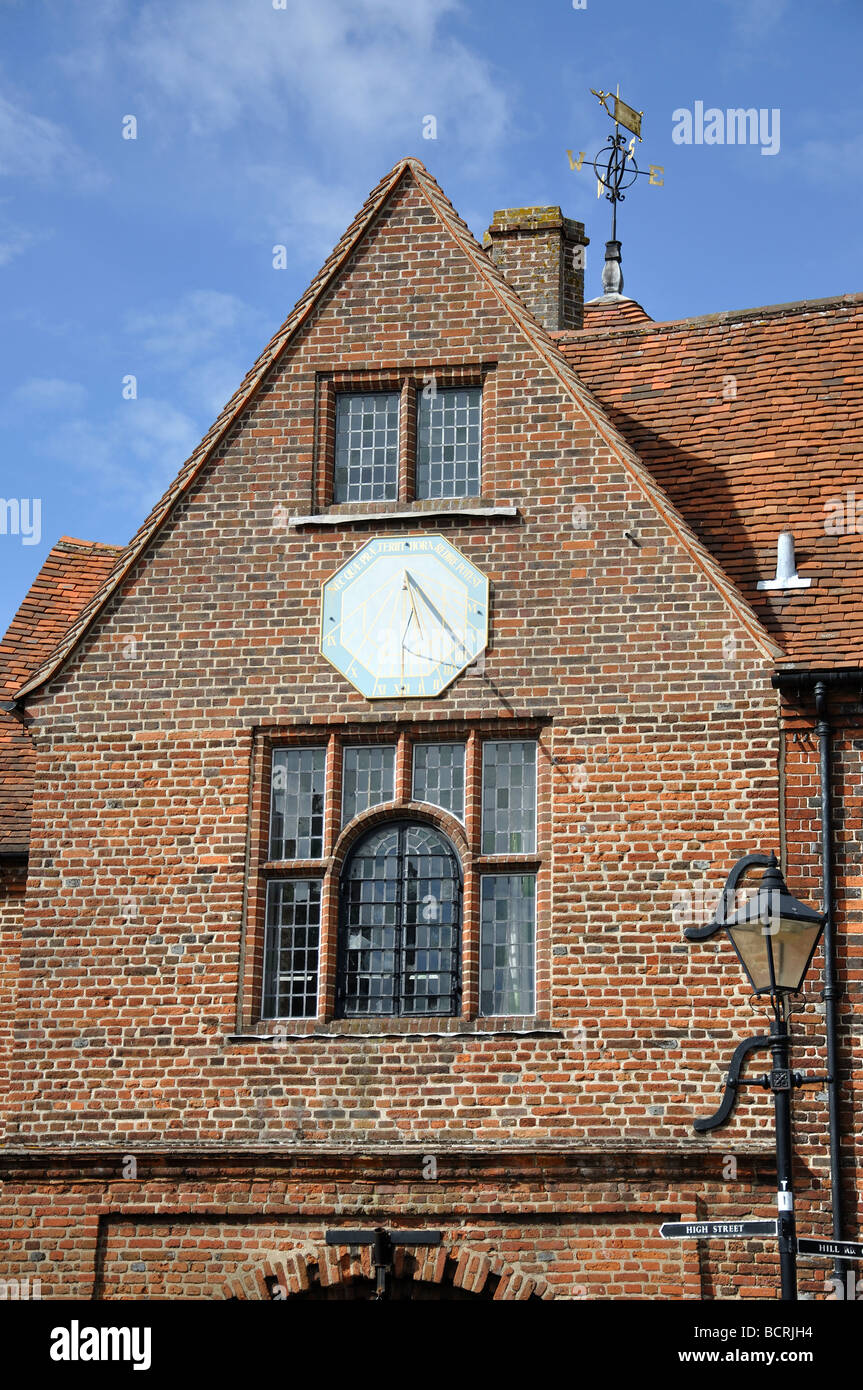 Watlington Town Hall, High Street, Watlington, Oxfordshire, England