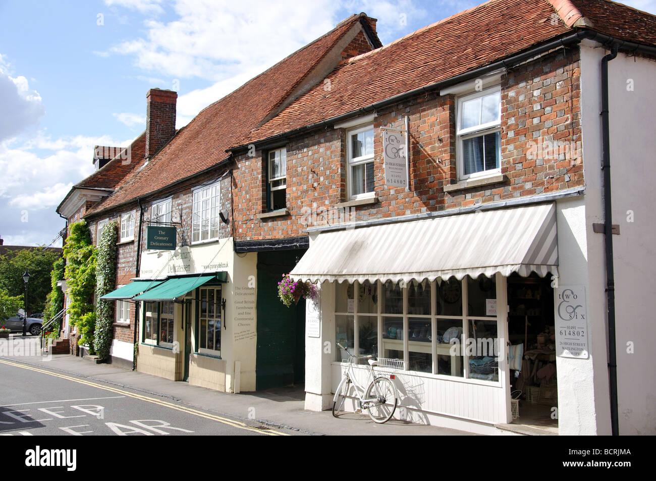 High Street, Watlington, Oxfordshire, England, United Kingdom Stock