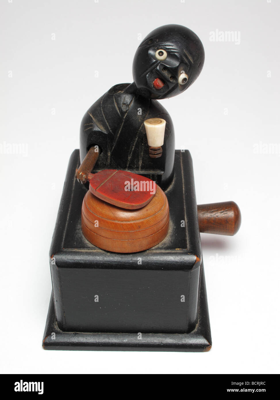 Antique Japanese wooden Kobe toy 1920 Stock Photo