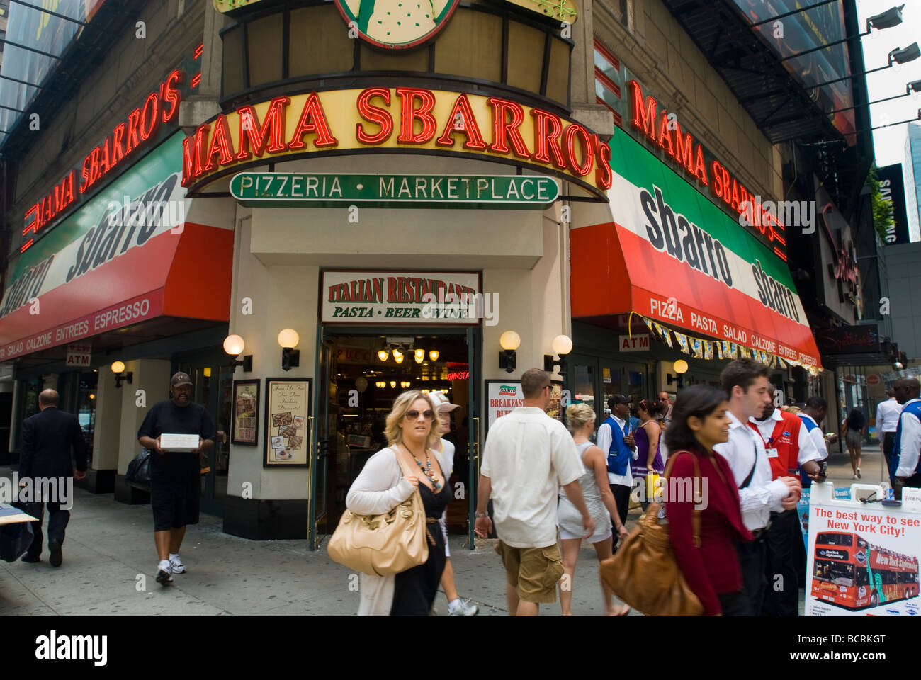 A Sbarro S Restaurant In Times Square In New York Stock Photo Alamy A Sbarro S Restaurant In Times Square In New York Stock Photo Alamy