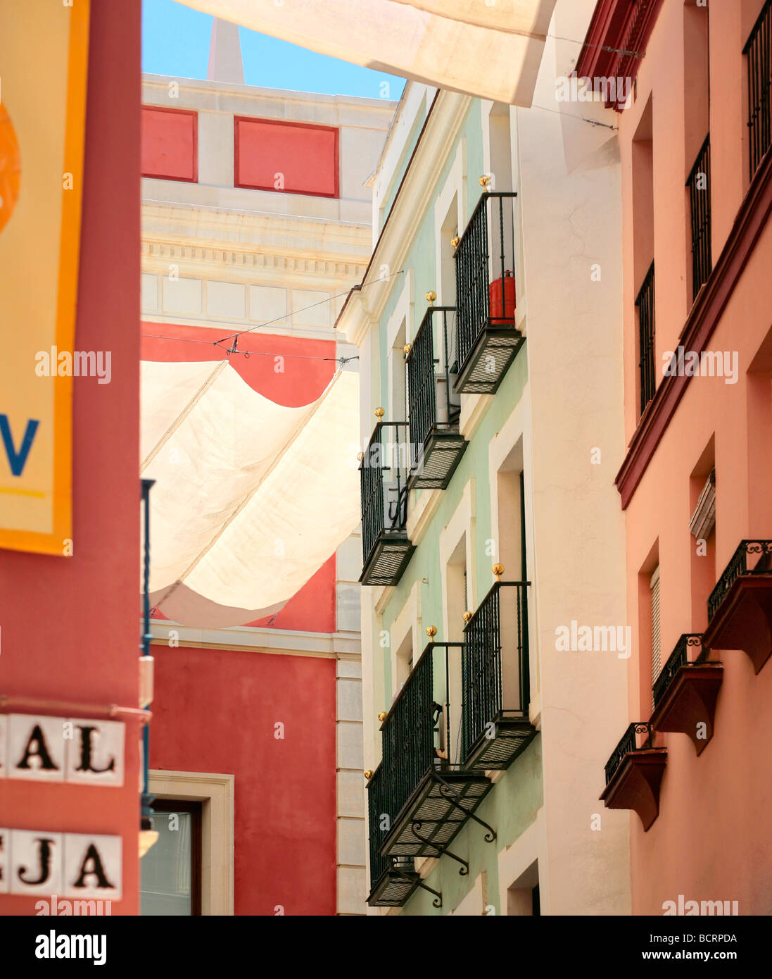 Colourful Awnings Stock Photos Colourful Awnings Stock Images Alamy