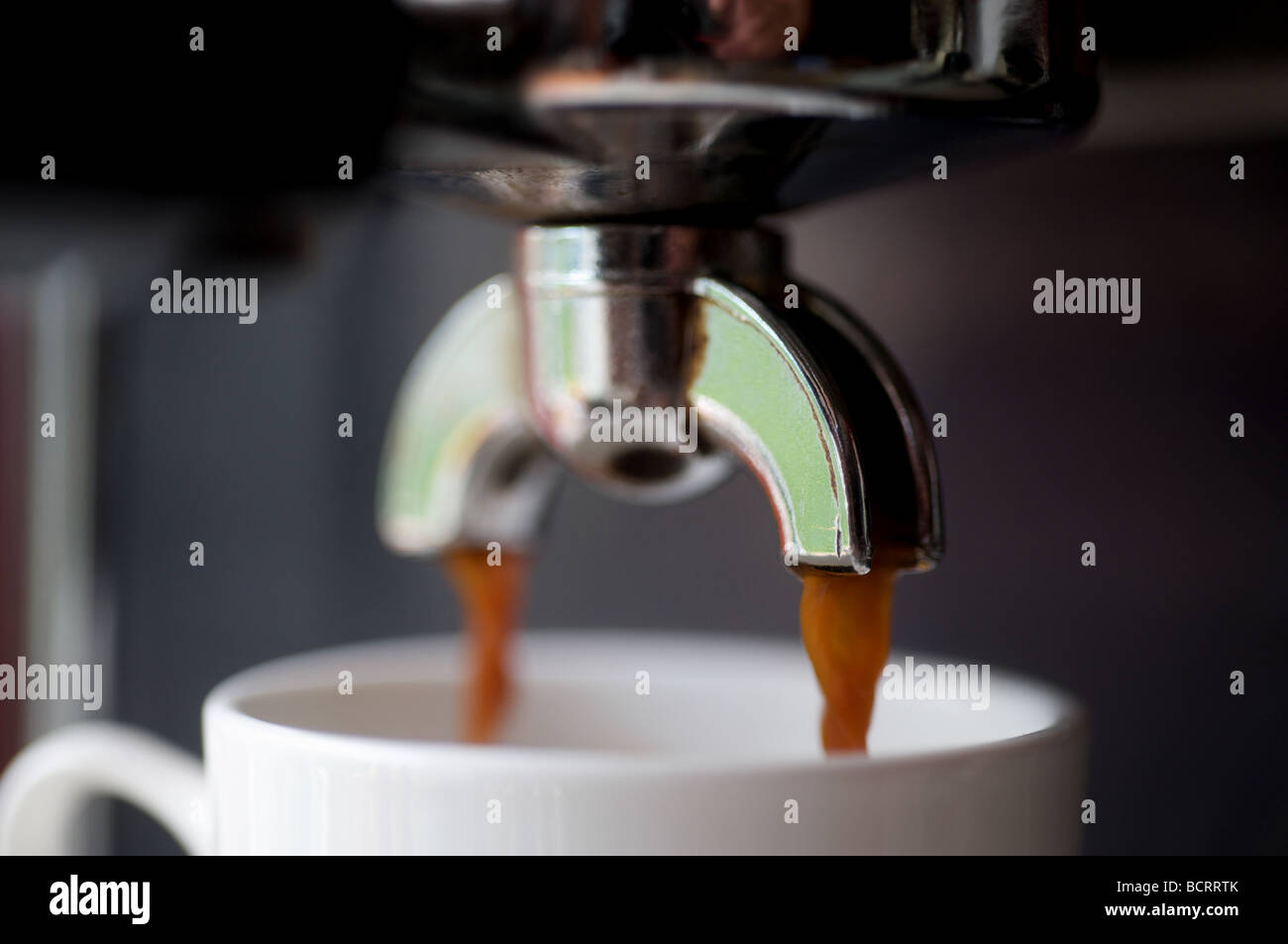Gaga Classic espresso coffee machine Stock Photo