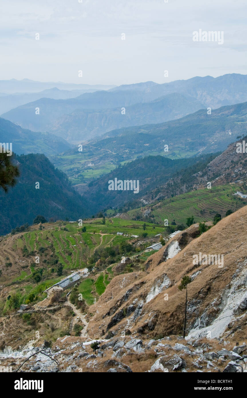 Views of lower himalayas hi-res stock photography and images - Alamy