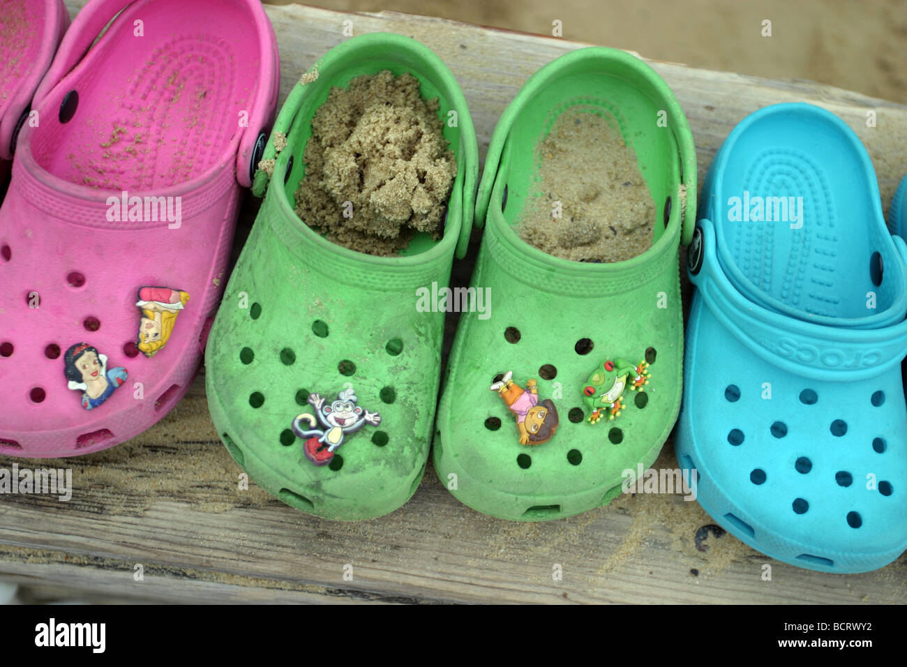 Crocs Stock Photo