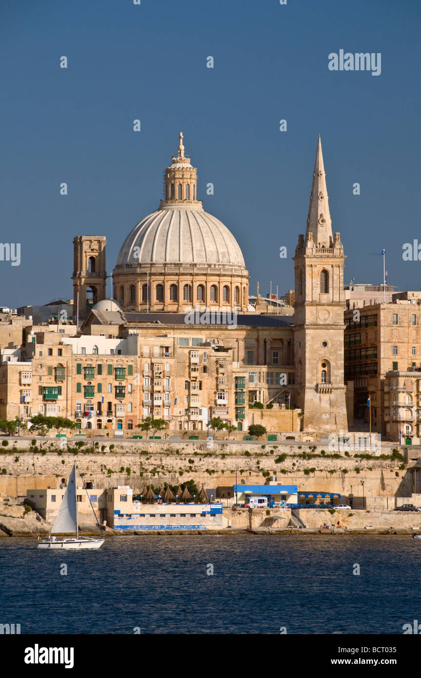 City view Valletta Malta Stock Photo