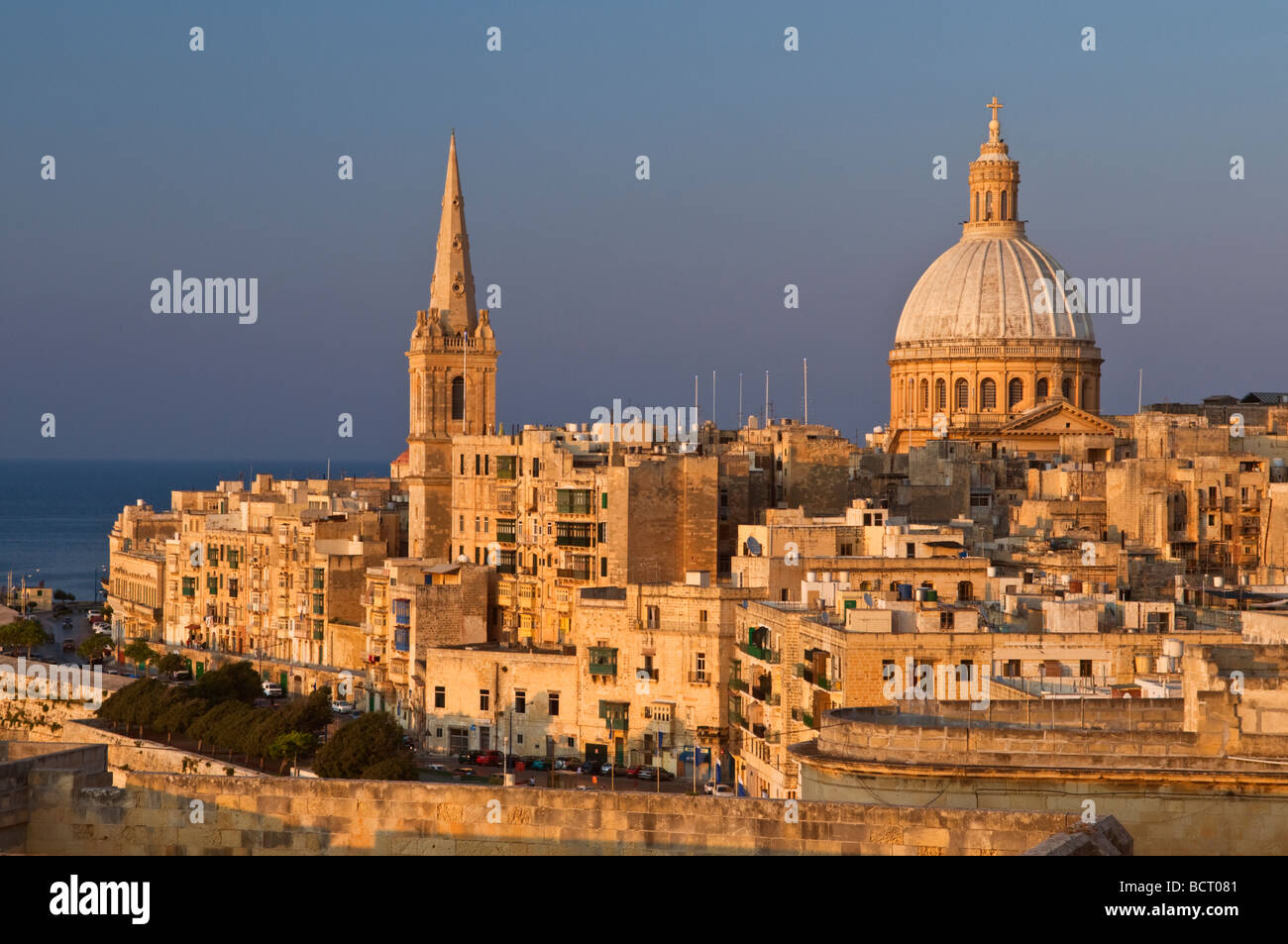st-pauls-cathedral-valletta-malta-hi-res-stock-photography-and-images