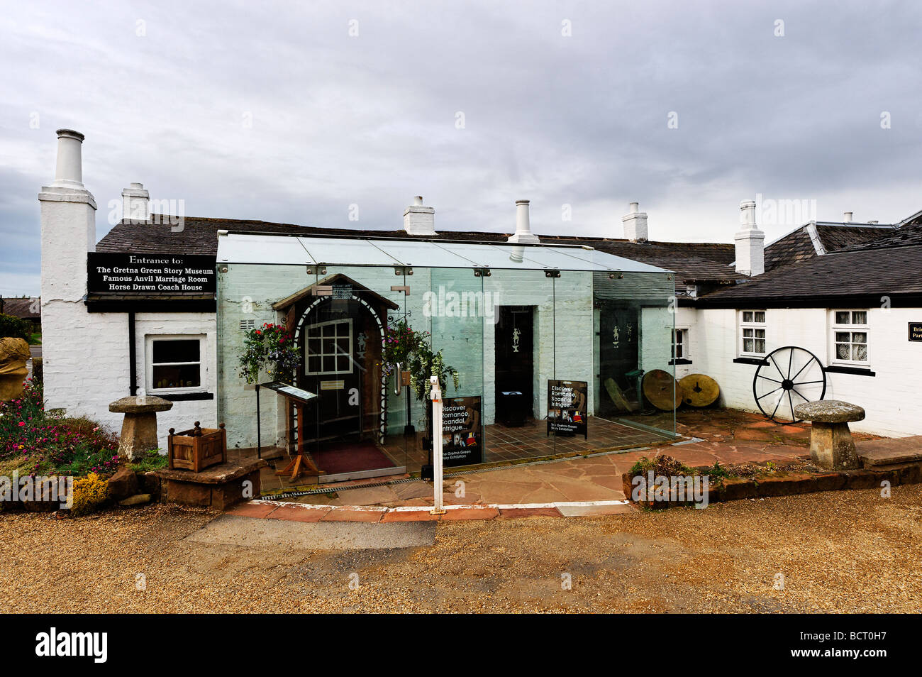 Gretna Green, the Old Smithy Stock Photo Alamy