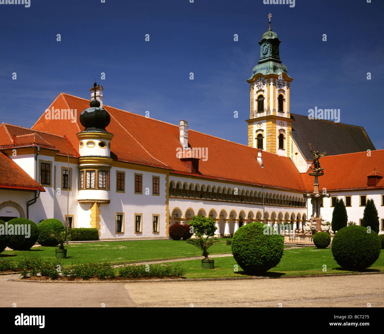AT - STYRIA: Reichersberg Monastery Stock Photo