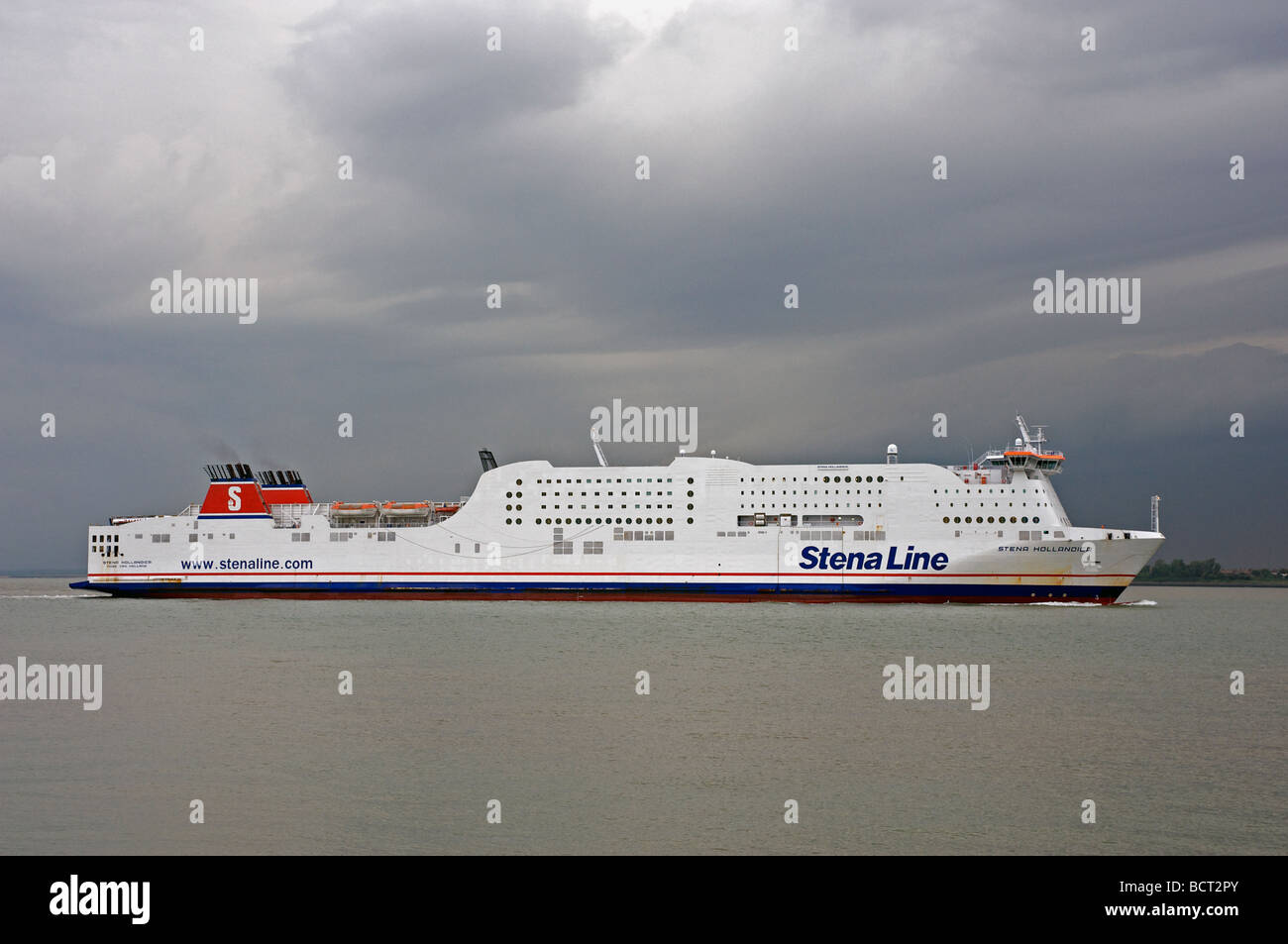 Stena Line 'Hollandica' passenger ferry, Harwich, UK. Stock Photo