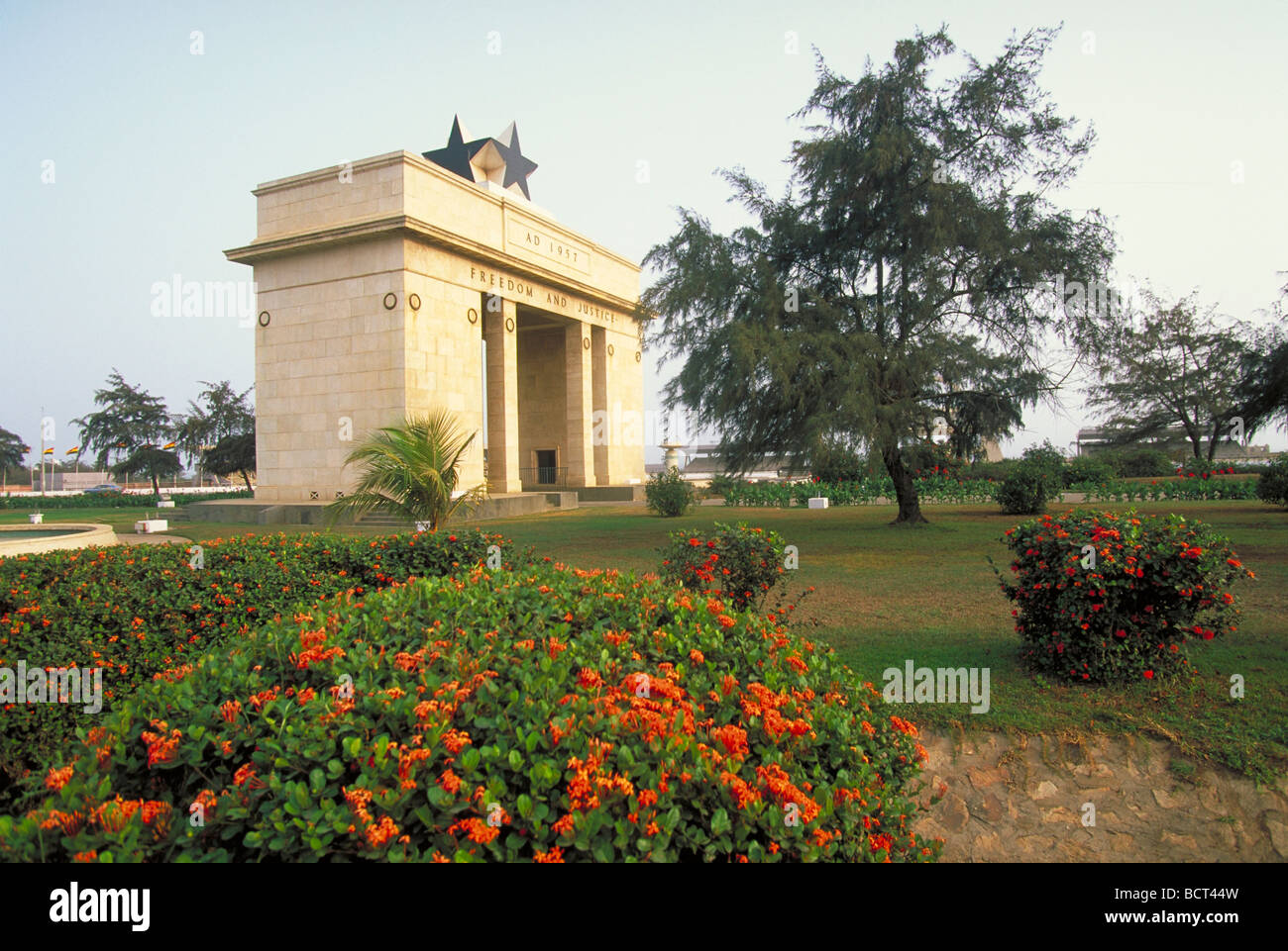 Elk151 1064 Ghana Accra Independence Arch Stock Photo
