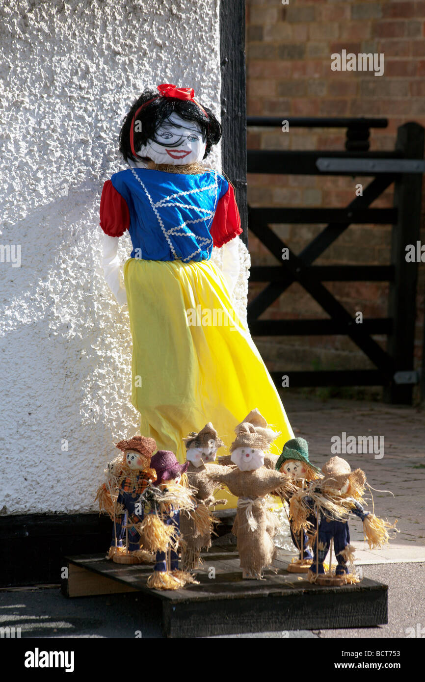 Abbotsley Scarecrow Festival Cambridgeshire Stock Photo Alamy