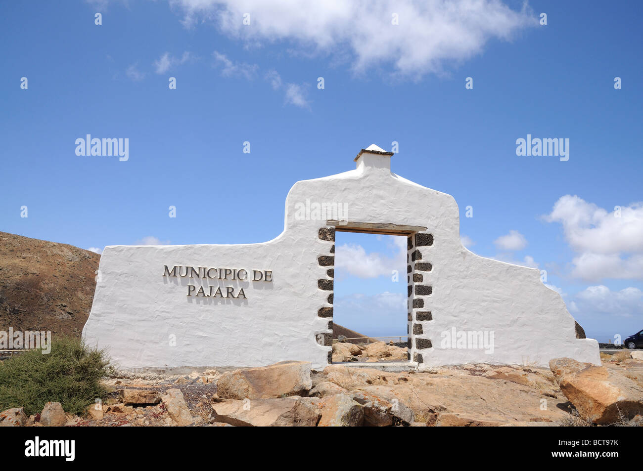 Municipio de Pajara. Canary Island Fuerteventura, Spain Stock Photo