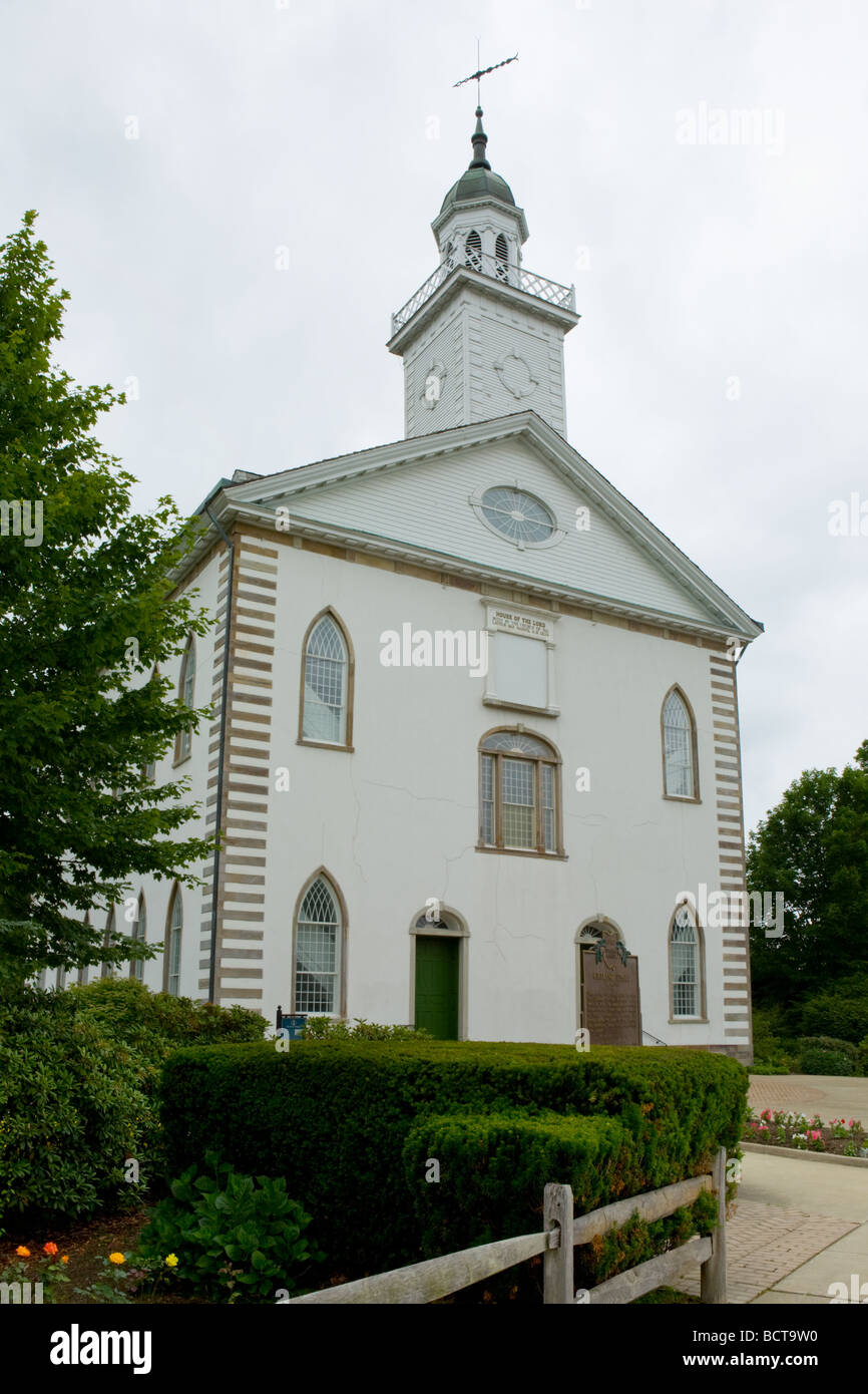 Kirtland Temple in Ohio, first Mormon church ever built 1836 Stock