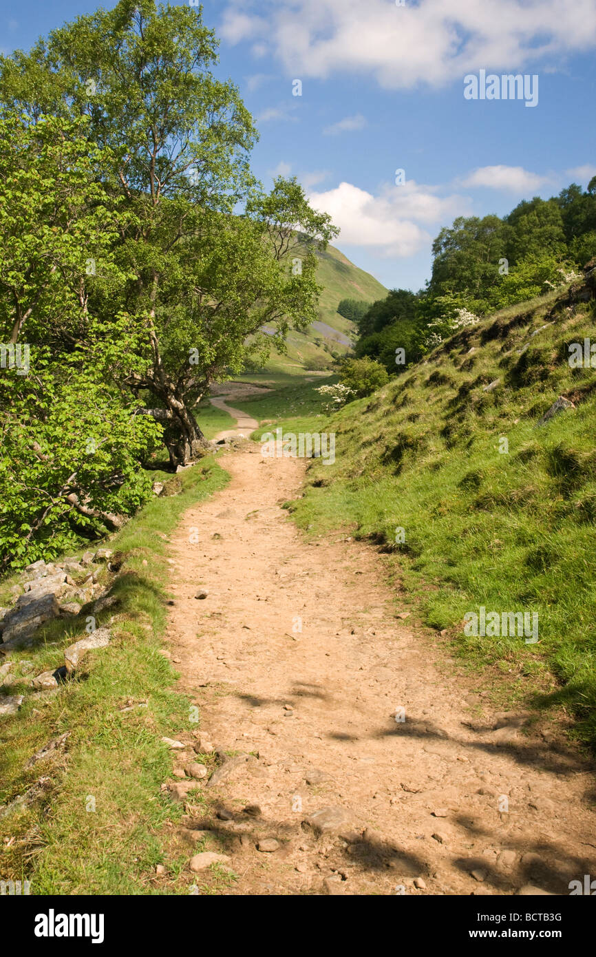 footpath between Muker and Keld in Swaledale Stock Photo