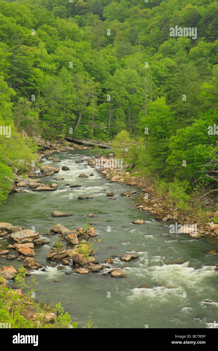 Maury River Goshen Pass Natural Area Preserve Goshen Virginia Stock