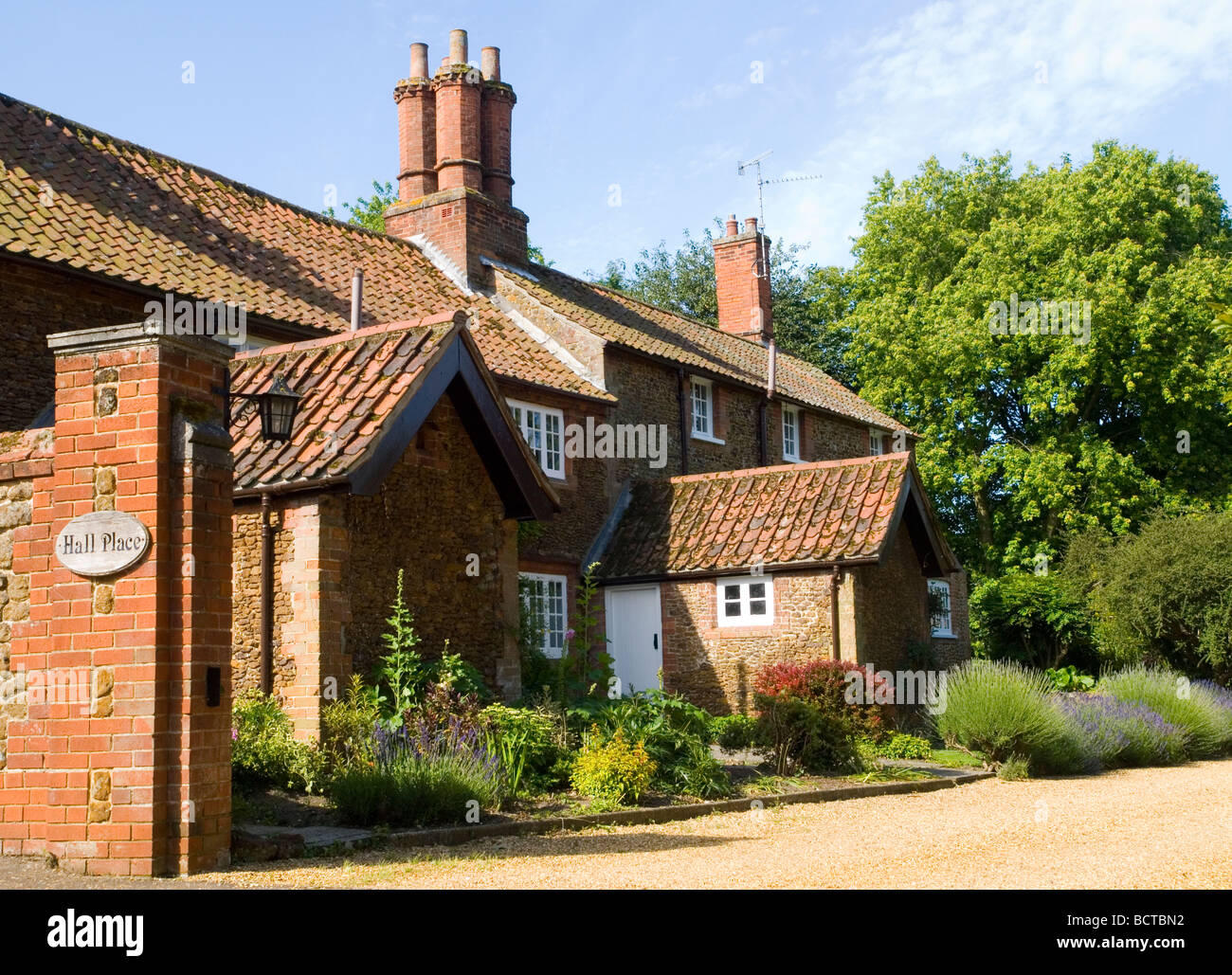 A Large house in the village of Castle Rising, near King's Lynn in