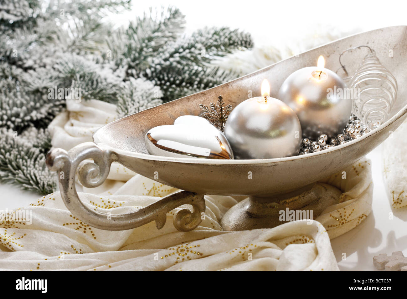 Silber kerze hires stock photography and images Alamy