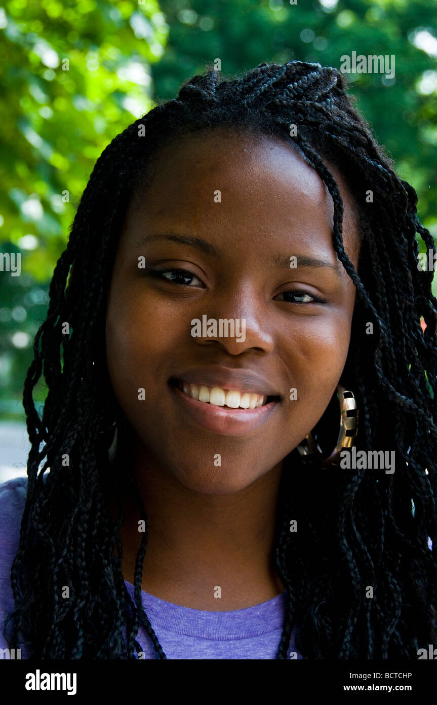 Young woman portrait Stock Photo