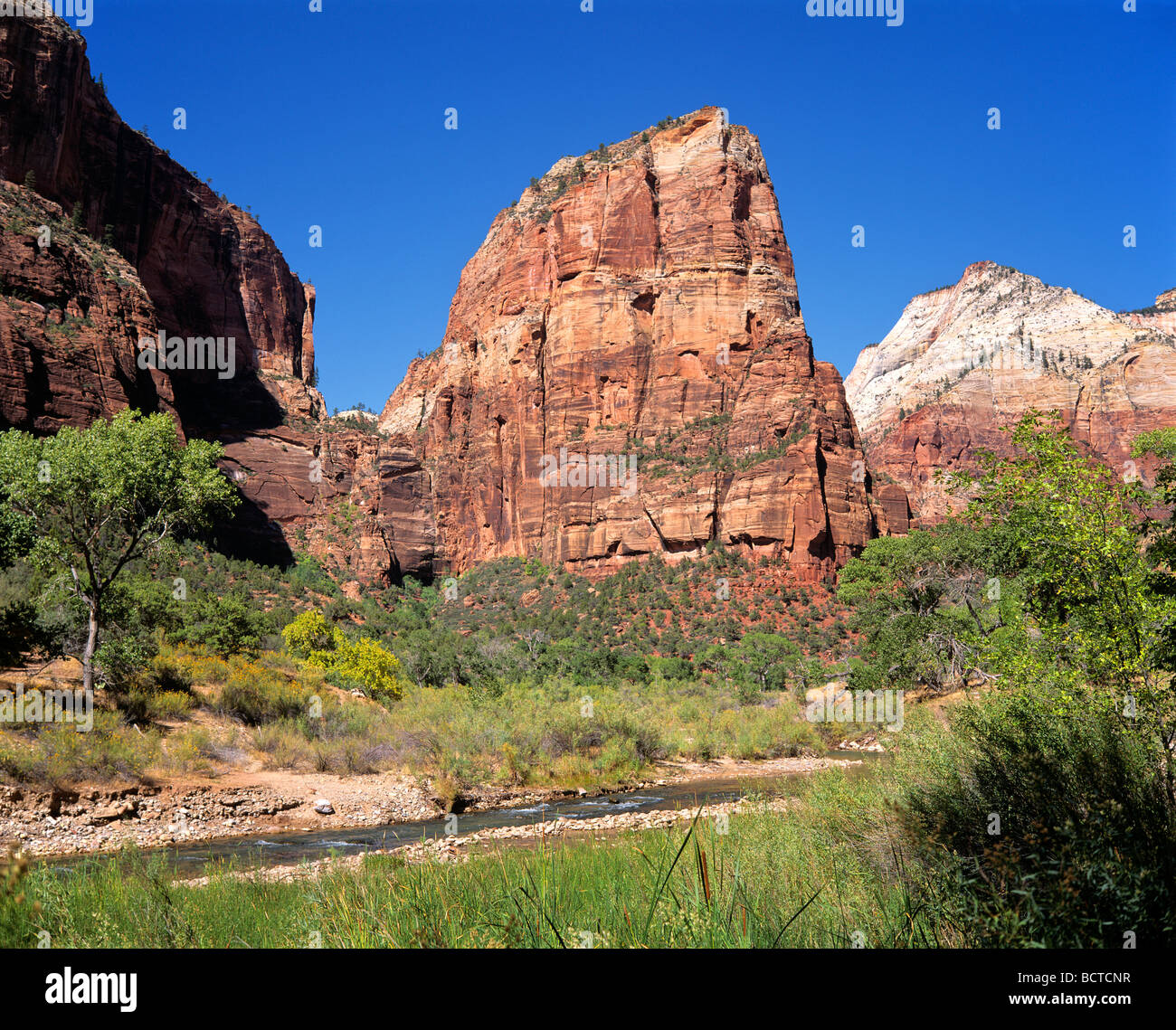 Canyon de Chelly National Monument, rock formations, Arizona, USA Stock Photo