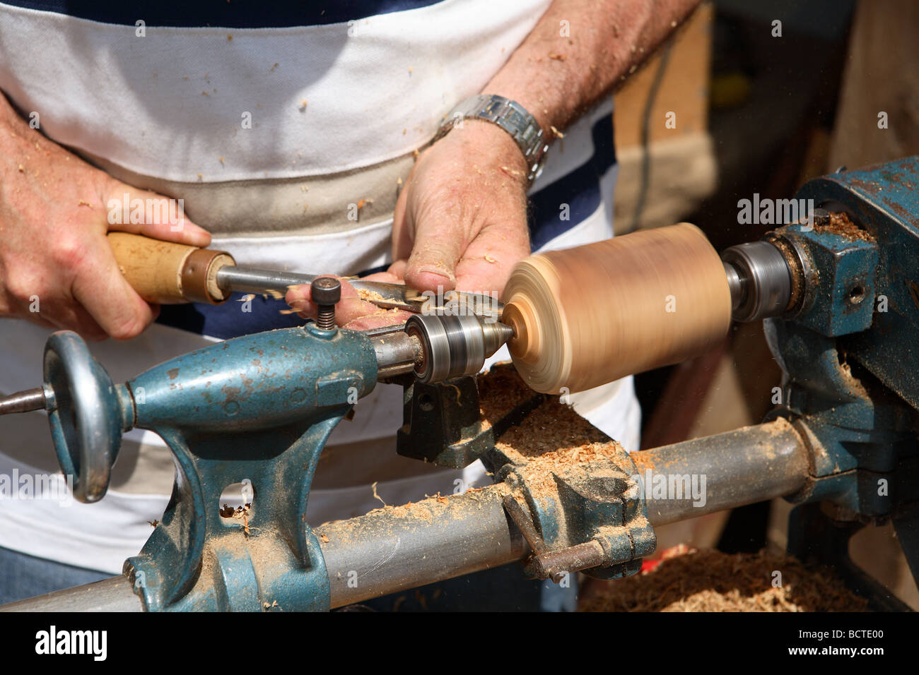 Woodturner hires stock photography and images Alamy