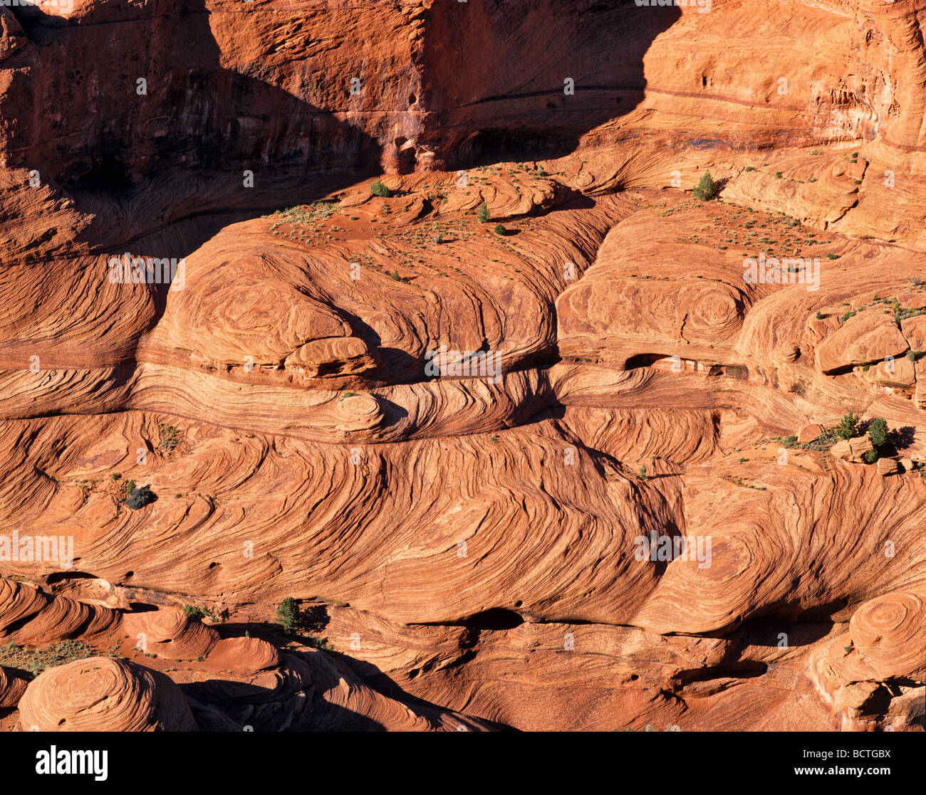 Canyon de Chelly National Monument, rock formations, Arizona, USA Stock Photo