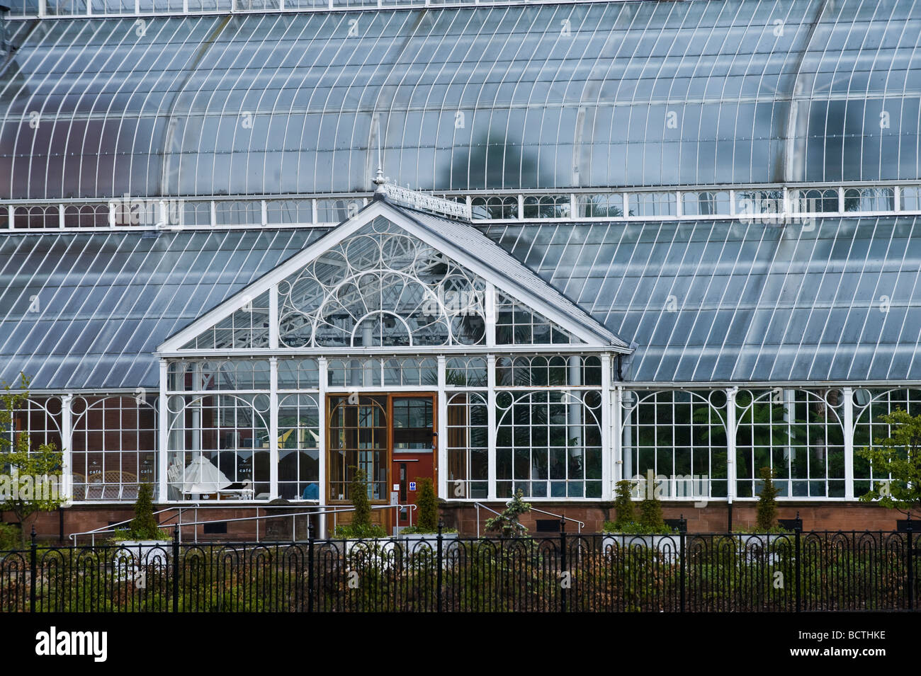 People´s Palace and Winter gardensGlasgow, Scotland, United Kingdom, Europe Stock Photo