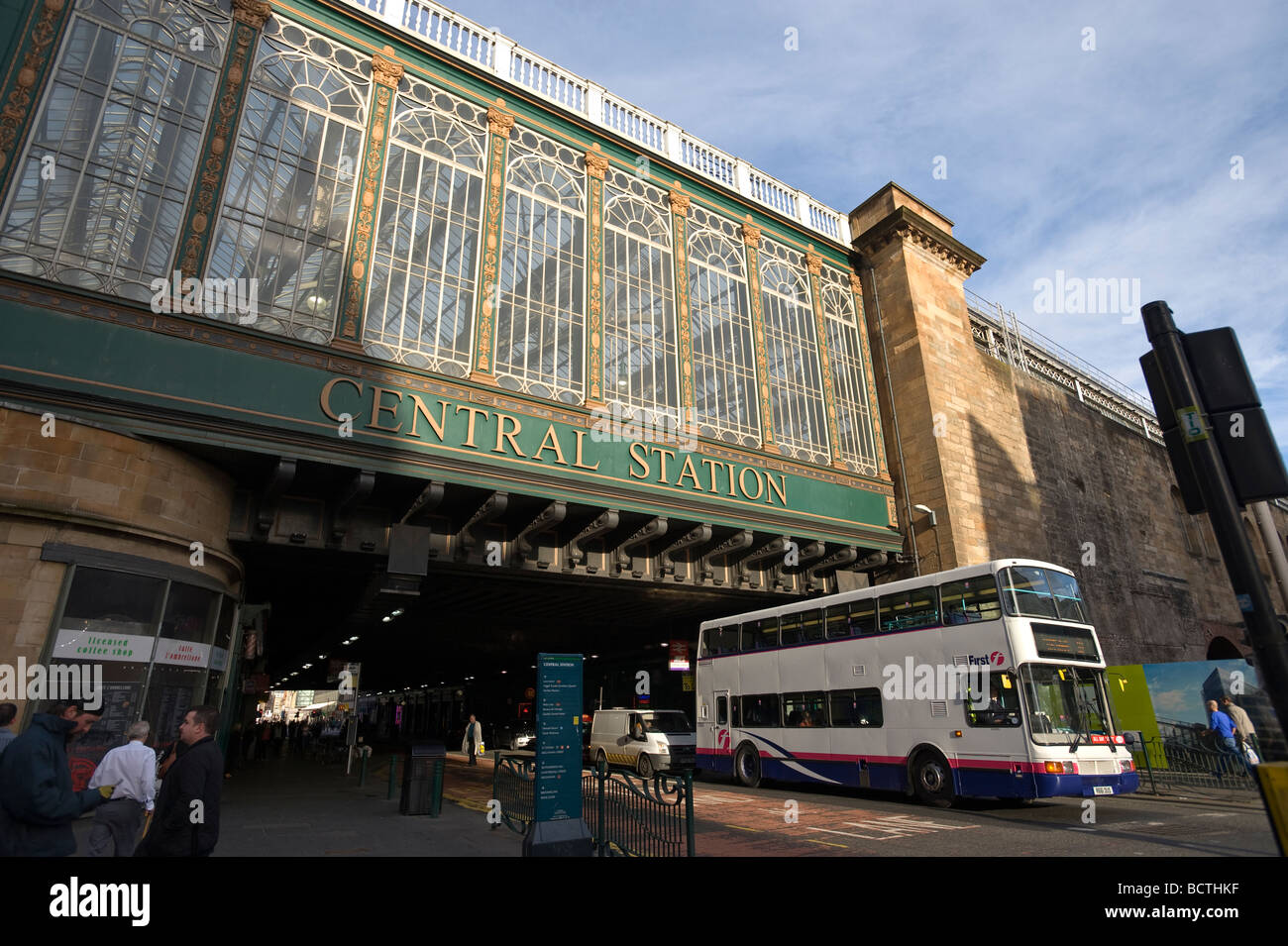 Central Station, Glasgow, Scotland, United Kingdom, Europe Stock Photo