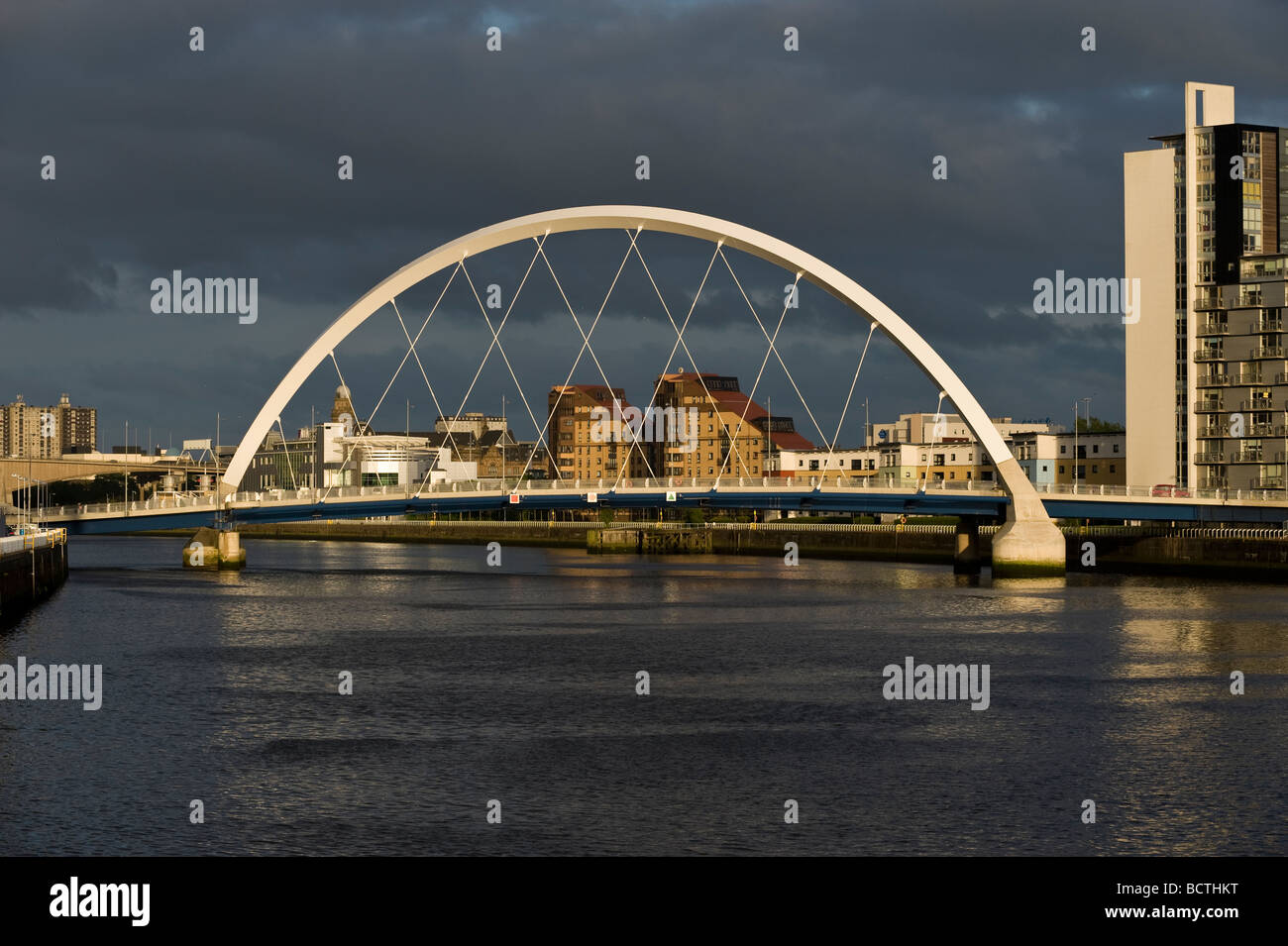 Clyde Arch, Glasgow, Scotland, United Kingdom, Europe Stock Photo