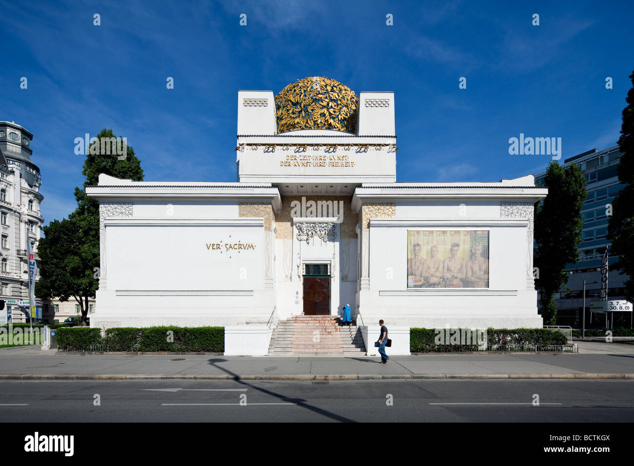 Vienna Secession Building, Karlsplatz, Vienna, Austria Stock Photo