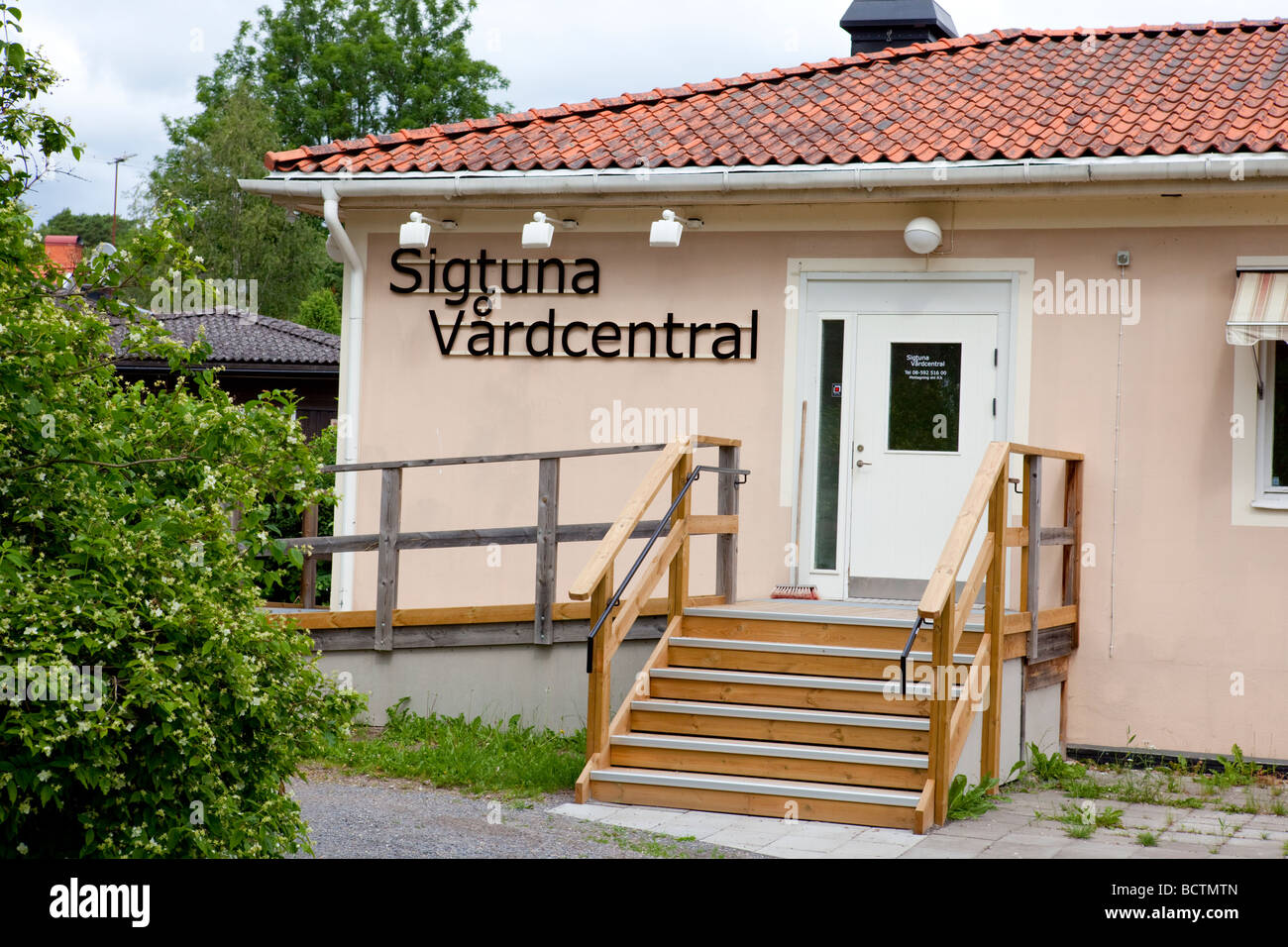 Healthcare Center (Sigtuna, Sweden) Stock Photo