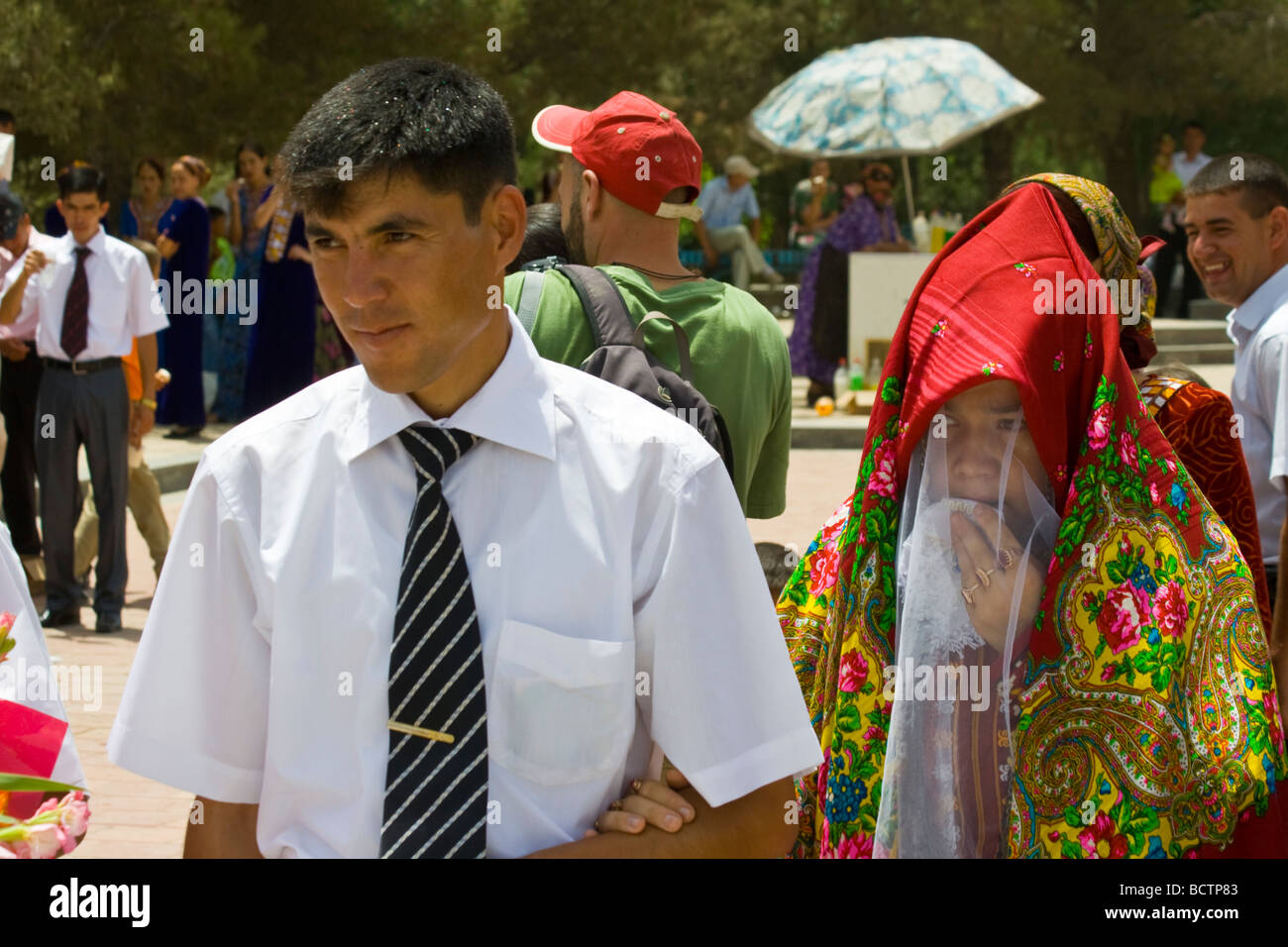 Wedding in Mary Turkmenistan Stock Photo