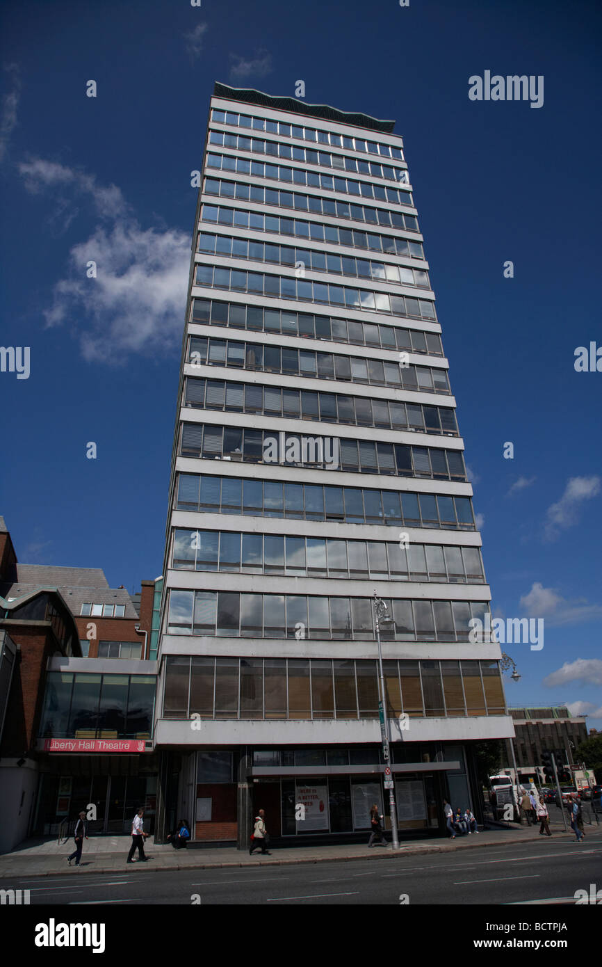 Liberty Hall Siptu Headquarters In Dublin City Centre Republic Of 