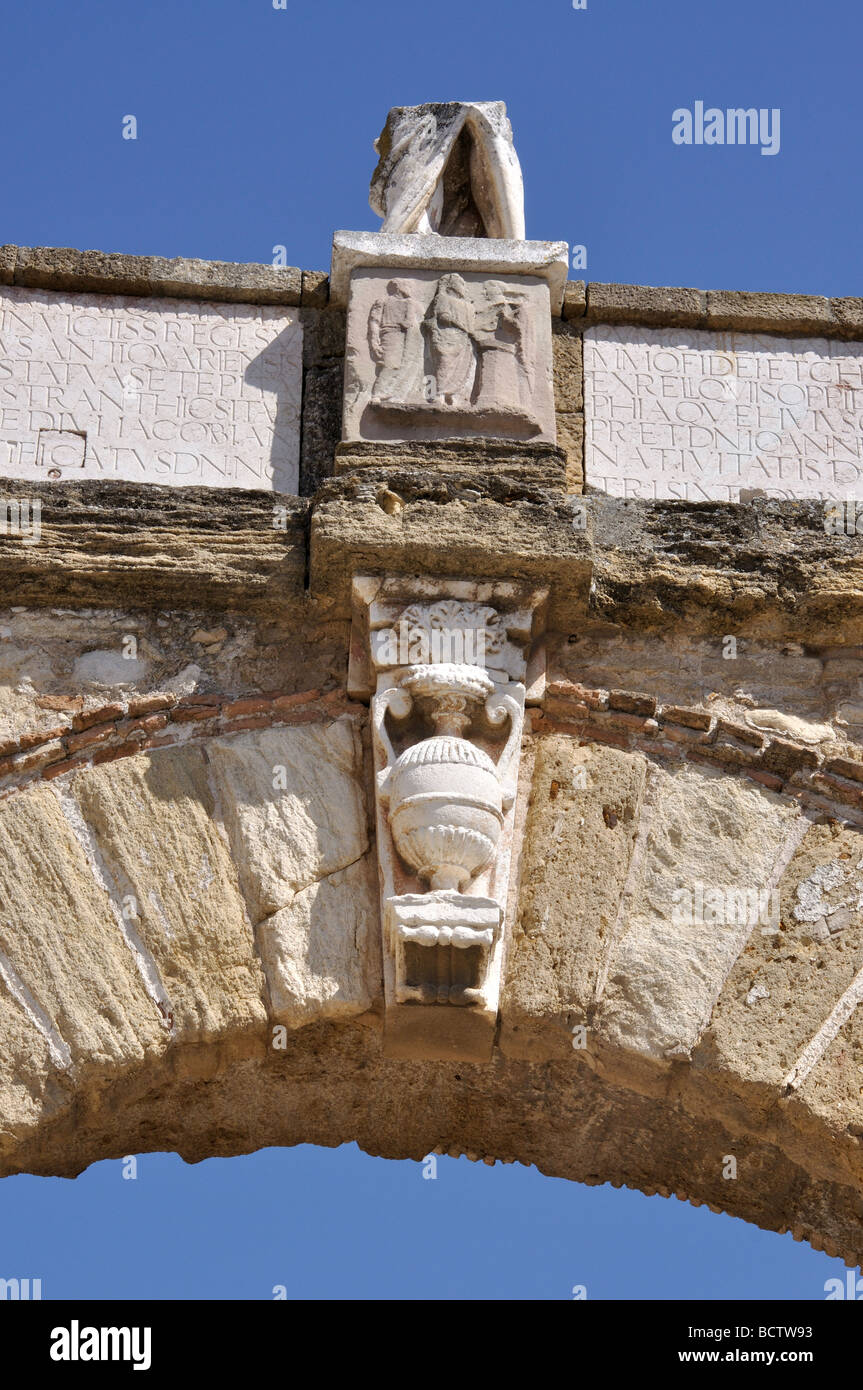 Arco de los Gigantes, Antequera, Malaga Province, Andalusia, Spain Stock Photo