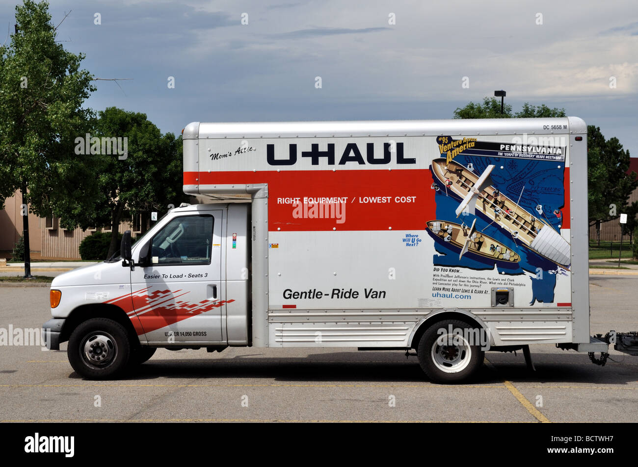 Uhaul Truck Stock Photo 25133171 Alamy