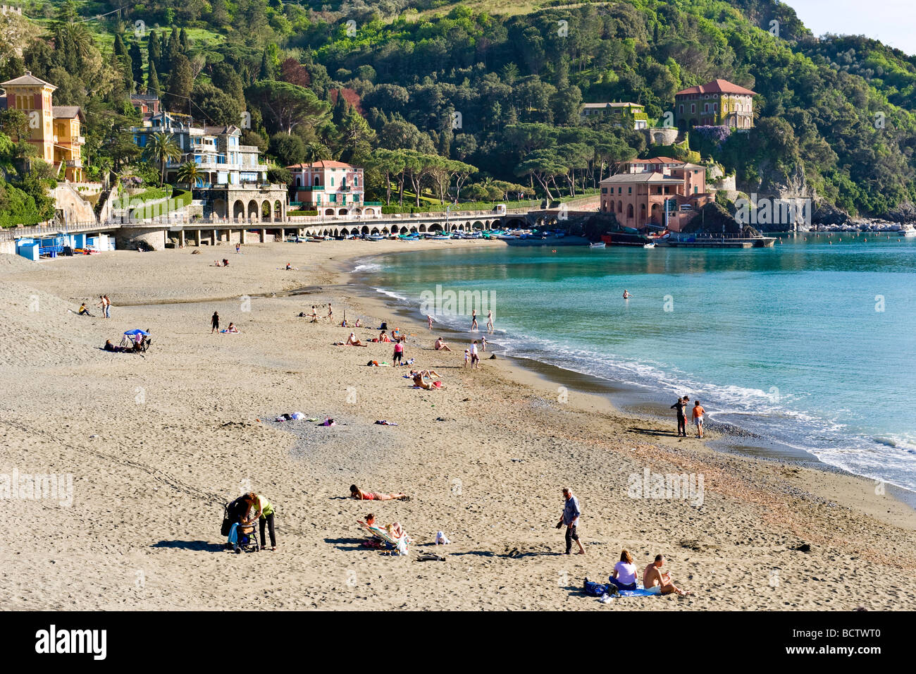The Beach Of Levanto La Spezia Italy Stock Photo 25133360