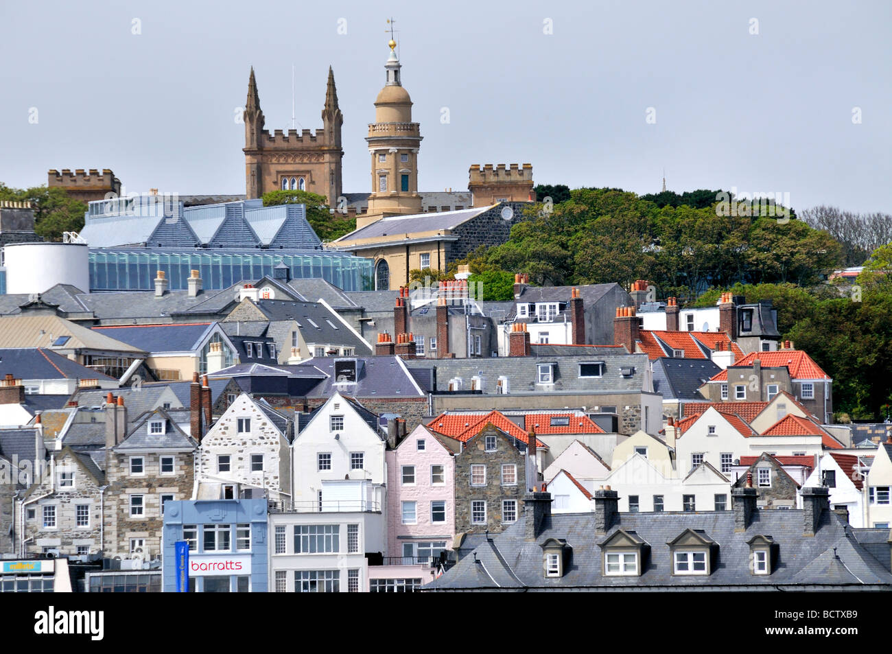 St Peters Port, Guernsey Stock Photo Alamy