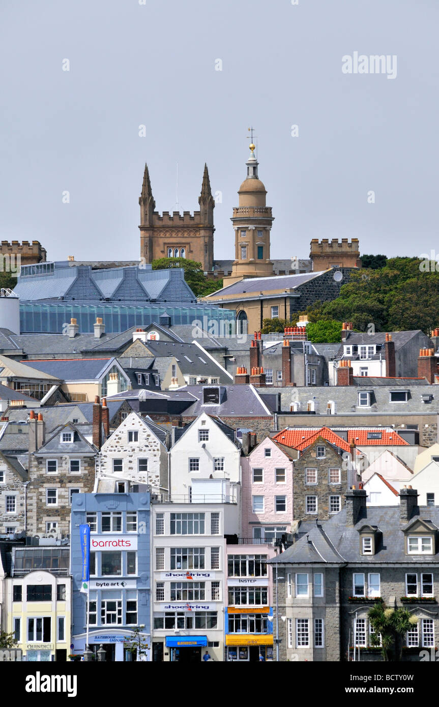 St Peters Port Guernsey Stock Photo Alamy