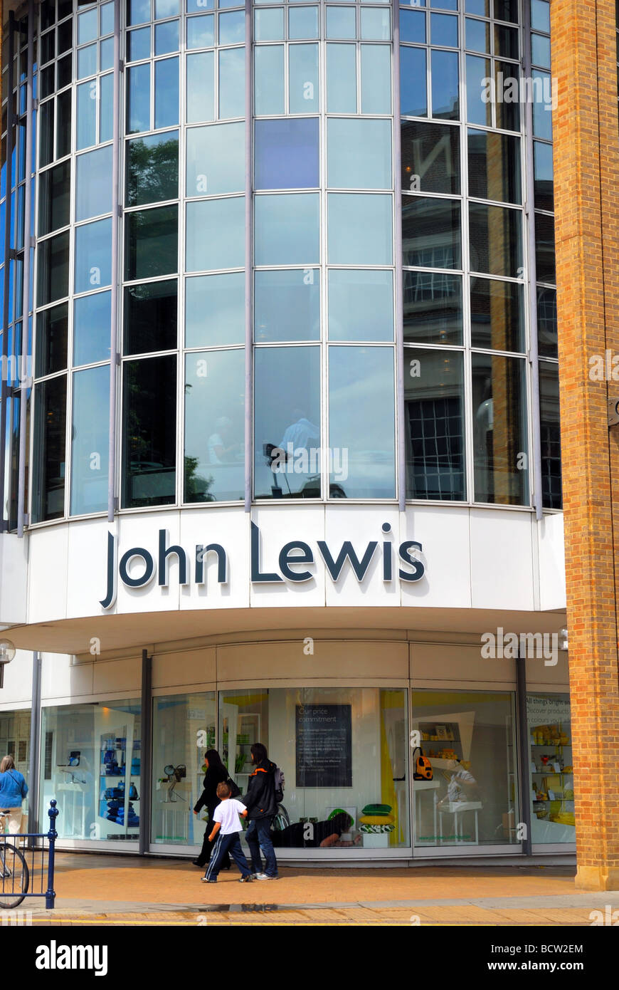 John Lewis store entrance Stock Photo Alamy