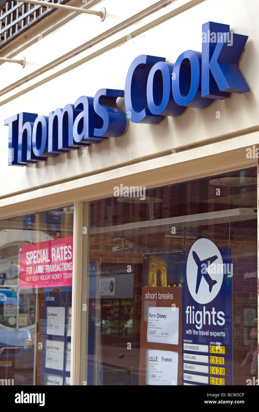 Cook travel agent high street hires stock photography and images Alamy