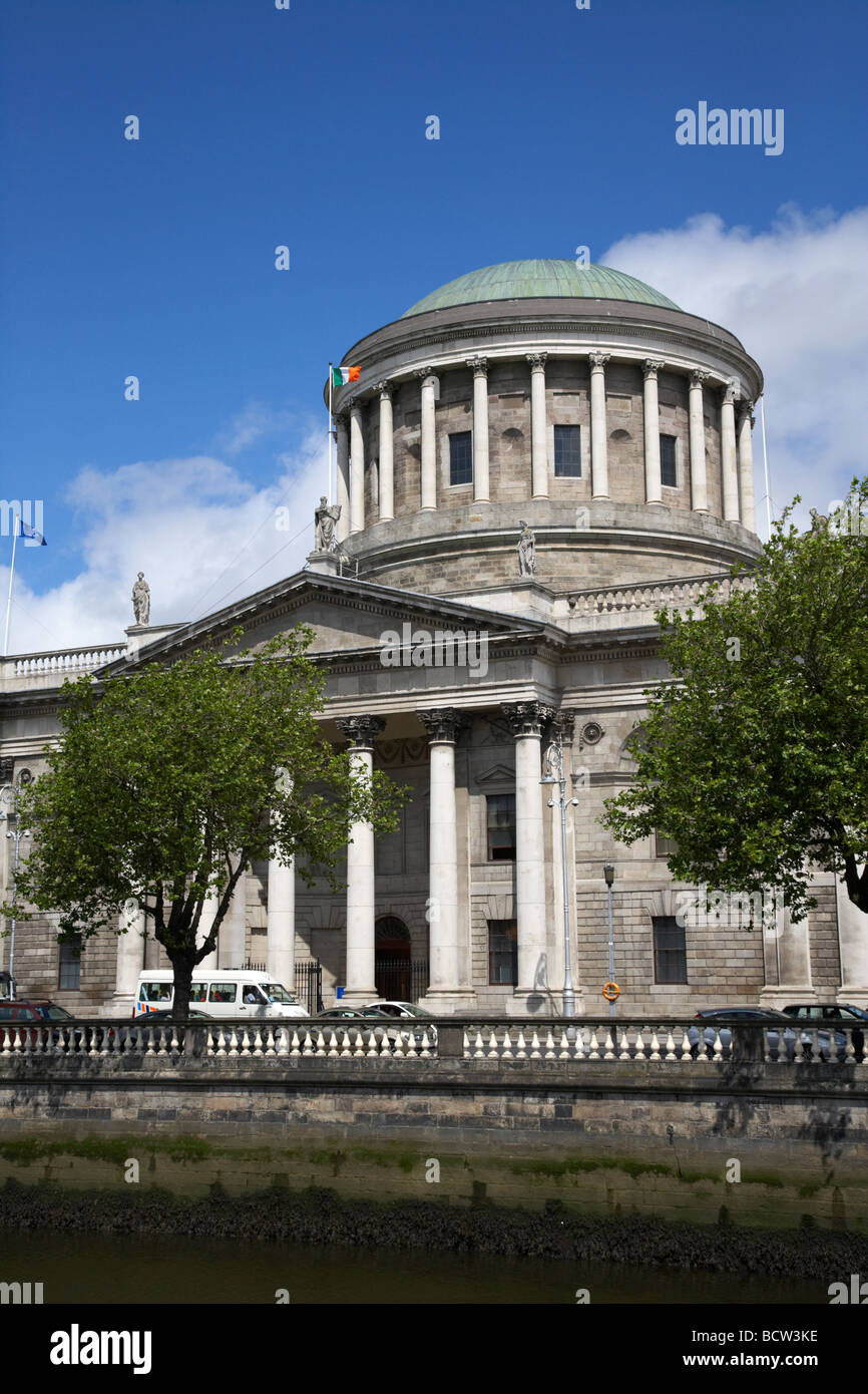 the four courts building in dublin city centre republic of ireland Stock Photo