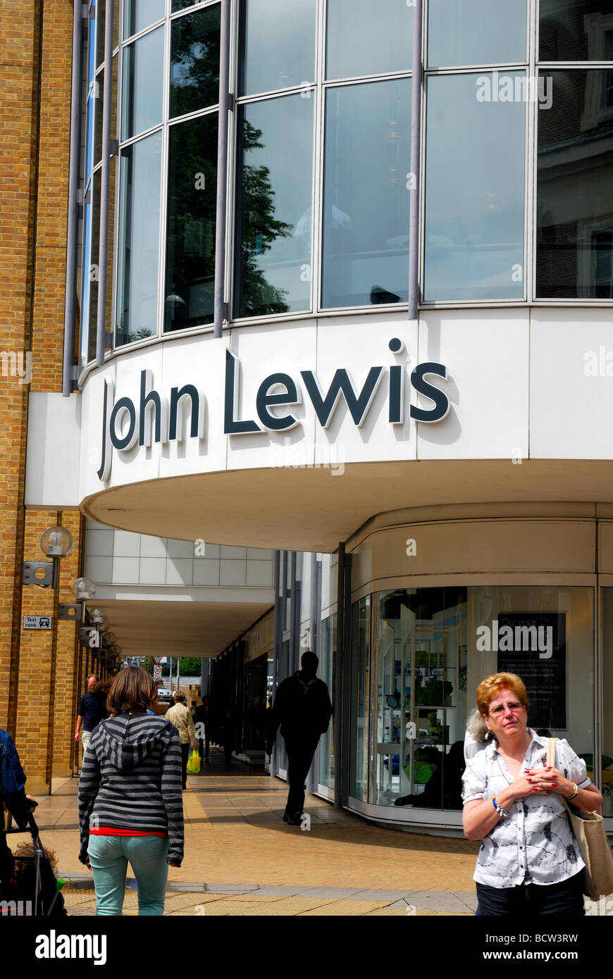 John Lewis store entrance Stock Photo Alamy