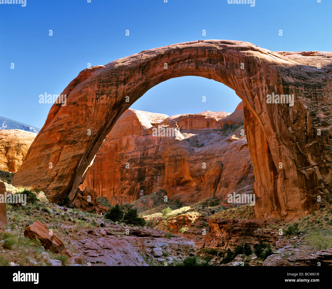 Rainbow Bridge, Arches National Park, Utah, USA Stock Photo