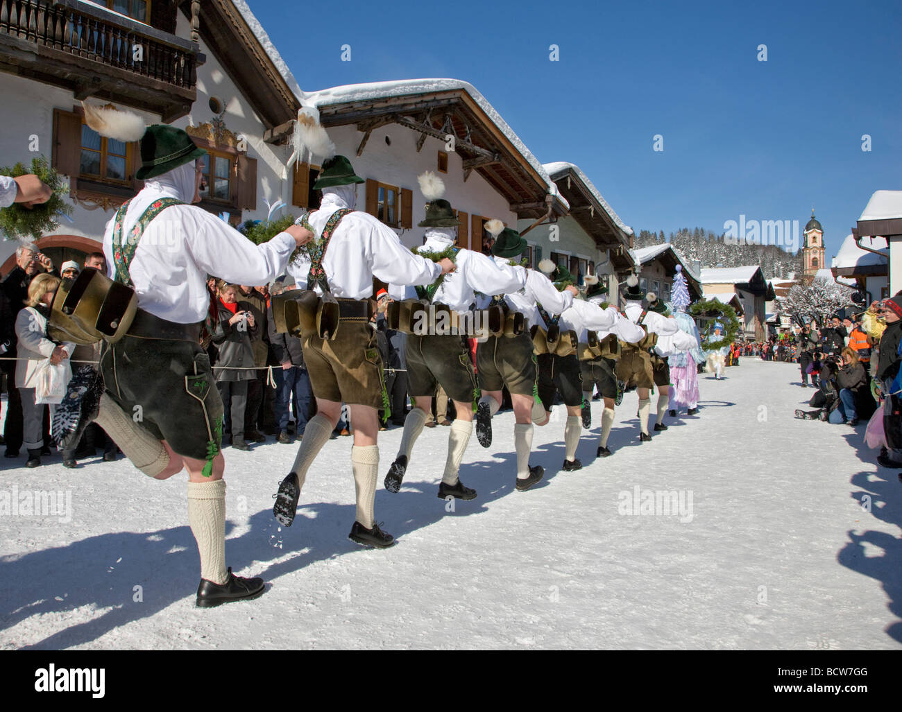 Werdenfels traditional costume hi-res stock photography and images - Alamy
