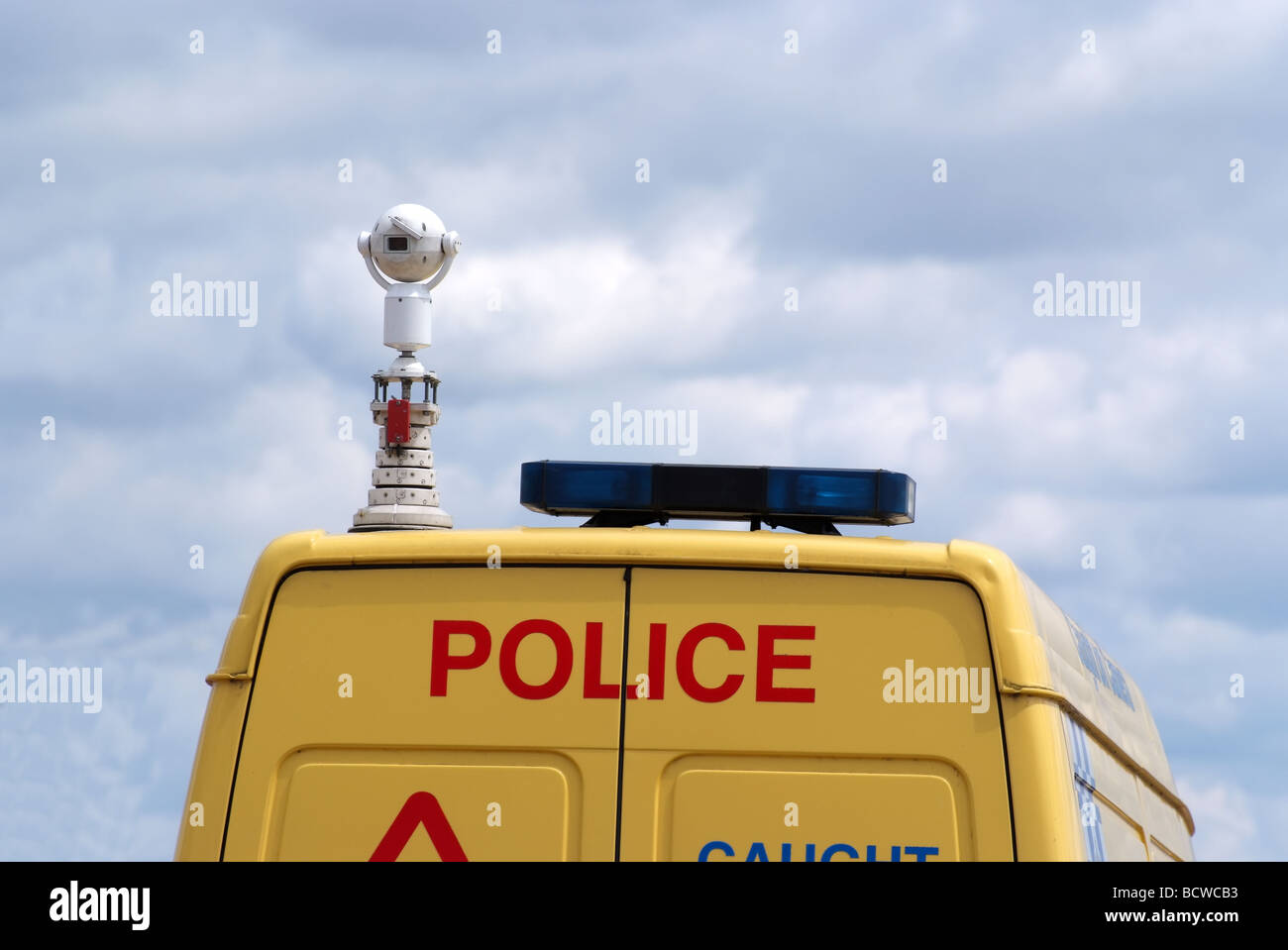 BRITISH POLICE 'CAUGHT ON CAMERA' SURVEILLANCE VEHICLE Stock Photo Alamy